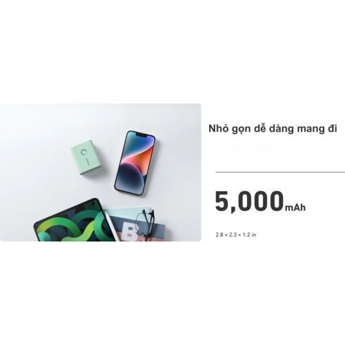 Anker A1626 -  Củ sạc nhanh Anker 521 2 cổng 45W, kiêm pin sạc dự phòng 5000mAh 20W - Hình ảnh 4