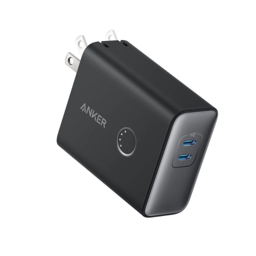 Anker A1626 - Củ sạc nhanh Anker 521 2 cổng 45W, kiêm pin sạc dự phòng 5000mAh 20W