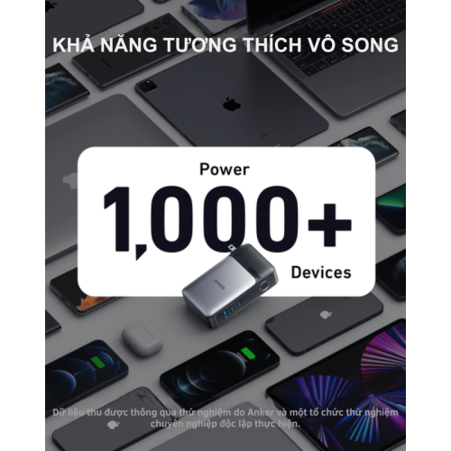 Anker A1651 - Pin Sạc dự phòng Anker 733 Fusion dung lượng 10000mAh 65w, GaNPrime PD/IQ4.0 - Hình ảnh 4