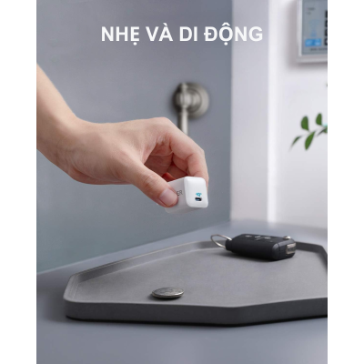 Anker A2633 - Củ Sạc Nhanh Anker PowerPort III Nano, công suất 20W - <div class="css-146c3p1 r-bcqeeo r-1ttztb7 r-qvutc0 r-37j5jr r-a023e6 r-16dba41 r-1adg3ll r-1b5gpbm r-a8ghvy" dir="ltr"><span class="css-1jxf684 r-bcqeeo r-1ttztb7 r-qvutc0 r-poiln3">Anker A2633 – Củ Sạc Nhanh Anker PowerPort III Nano 20W với thiết kế siêu nhỏ gọn, sạc nhanh qua cổng USB-C cho iPhone, Samsung, iPad. Công nghệ PowerIQ 3.0 tăng tốc sạc gấp 3 lần so với sạc thường. Tích hợp bảo vệ an toàn MultiProtect, lý tưởng cho người dùng di động.</span></div>