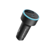Anker A2736 - Tẩu sạc ô tô Anker 67W 3 cổng (2 usb C, 1 usb A), hỗ trợ QC 3.0, PPS