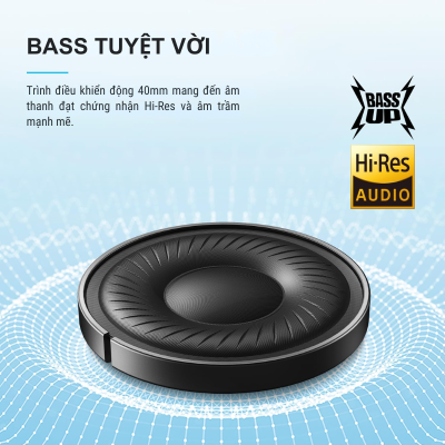 Anker A3004 - Tai nghe Bluetooth chụp tai Anker soundcore Q20i - <div class="css-146c3p1 r-bcqeeo r-1ttztb7 r-qvutc0 r-37j5jr r-a023e6 r-16dba41 r-1adg3ll r-1b5gpbm r-a8ghvy" dir="ltr"><span class="css-1jxf684 r-bcqeeo r-1ttztb7 r-qvutc0 r-poiln3">Tai nghe Bluetooth chụp tai Anker A3004 Soundcore Q20i mang đến âm thanh Hi-Res với công nghệ khử tiếng ồn chủ động hybrid, giảm tới 90% tiếng ồn. Thời lượng pin lên đến 60 giờ (ANC tắt) và sạc nhanh 5 phút cho 4 giờ sử dụng. Thiết kế gập gọn, nhẹ, cùng ứng dụng Soundcore tùy chỉnh âm thanh, lý tưởng cho du lịch và giải trí.</span></div>
