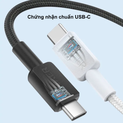 Anker A81F6 - Cáp sạc nhanh Anker C to C sạc IP/android/laptop bện Nylon dài 1.8m - <div class="css-146c3p1 r-bcqeeo r-1ttztb7 r-qvutc0 r-37j5jr r-a023e6 r-16dba41 r-1adg3ll r-1b5gpbm r-a8ghvy" dir="ltr"><span class="css-1jxf684 r-bcqeeo r-1ttztb7 r-qvutc0 r-poiln3">Cáp sạc nhanh Anker A81F6 USB-C to USB-C dài 1.8m, bện nylon bền bỉ, hỗ trợ công suất tối đa 60W. Phù hợp sạc nhanh cho iPhone, Android và laptop. Tốc độ truyền dữ liệu 480Mbps, chịu uốn cong 12.000 lần. Sự lựa chọn hoàn hảo cho nhu cầu sạc và đồng bộ dữ liệu hàng ngày.</span></div>