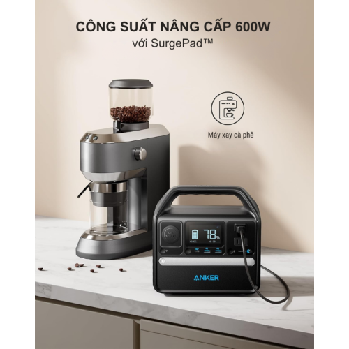 Anker A1720 - Pin dự phòng Anker 521 PowerHouse-256Wh-200W - Hình ảnh 4