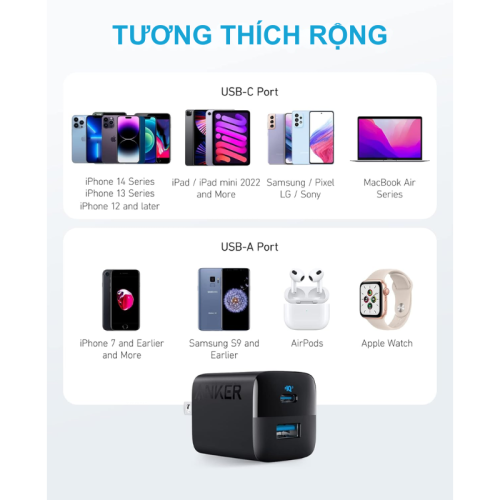 Anker A2331 - Củ sạc Anker 2 Cổng 323 33W - Hình ảnh 6