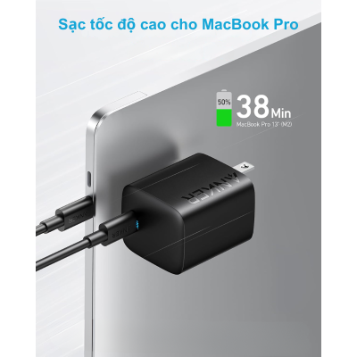Anker A2671 - Củ sạc nhanh Anker 316 67W hỗ trợ PD PPS QC 4.0 - <div class="css-146c3p1 r-bcqeeo r-1ttztb7 r-qvutc0 r-37j5jr r-a023e6 r-16dba41 r-1adg3ll r-1b5gpbm r-a8ghvy" dir="ltr"><span class="css-1jxf684 r-bcqeeo r-1ttztb7 r-qvutc0 r-poiln3">Củ sạc nhanh Anker A2671 (316 Charger) sở hữu công suất 67W, hỗ trợ các chuẩn sạc tiên tiến như PD, PPS và QC 4.0, mang đến tốc độ sạc vượt trội cho điện thoại, máy tính bảng và laptop. Thiết kế nhỏ gọn với chân gập tiện lợi, phù hợp để mang theo mọi lúc mọi nơi. Sản phẩm tích hợp một cổng USB-C mạnh mẽ, đáp ứng nhu cầu sạc nhanh tối ưu.</span></div>