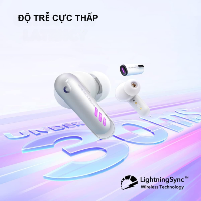 Anker A3850 - Tai nghe không dây gaming Anker Soundcore VR P10 - <div class="css-146c3p1 r-bcqeeo r-1ttztb7 r-qvutc0 r-37j5jr r-a023e6 r-16dba41 r-1adg3ll r-1b5gpbm r-a8ghvy" dir="ltr"><span class="css-1jxf684 r-bcqeeo r-1ttztb7 r-qvutc0 r-poiln3">Tai nghe không dây gaming Anker A3850 Soundcore VR P10 mang đến âm thanh 11mm sống động với độ trễ dưới 30ms, được Meta chứng nhận cho Quest 2. Hỗ trợ kết nối kép Bluetooth 5.2 và 2.4GHz qua USB-C dongle, pin 6 giờ (24 giờ với hộp sạc). Chống nước IPX4, đèn RGB tùy chỉnh qua ứng dụng Soundcore, lý tưởng cho VR và đa nền tảng.</span></div>
