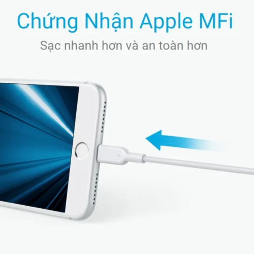 Cáp sạc Anker USB A to Lightning PowerLine II A8432 dài 0.9m - Hình ảnh 3