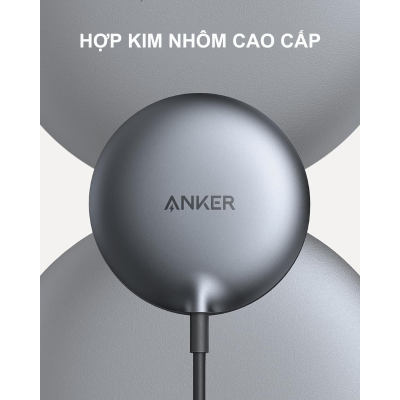 Anker A25M0 - Đế sạc không dây Anker MagGo 15W Ultra-Fasst Qi2, dây dài 1m5, cổng sạc type C - <div class="css-146c3p1 r-bcqeeo r-1ttztb7 r-qvutc0 r-37j5jr r-a023e6 r-16dba41 r-1adg3ll r-1b5gpbm r-a8ghvy" dir="ltr"><span class="css-1jxf684 r-bcqeeo r-1ttztb7 r-qvutc0 r-poiln3">Anker A25M0 – Đế sạc không dây Anker MagGo 15W Ultra-Fast Qi2 với dây dài 1m5, cổng Type-C, sạc nhanh iPhone, AirPods. Công nghệ MagSafe giúp căn chỉnh chính xác, sạc hiệu quả. Thiết kế nhỏ gọn, tích hợp ActiveShield 2.0 đảm bảo an toàn, lý tưởng cho người dùng Apple.</span></div>