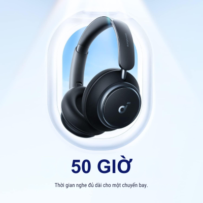 Anker A3040 - Tai nghe bluetooth Soundcore Anker Space Q45 chụp tai khử tiếng ồn chủ động thích ứng, pin 50h, bluetooth 5.3 - <div class="css-146c3p1 r-bcqeeo r-1ttztb7 r-qvutc0 r-37j5jr r-a023e6 r-16dba41 r-1adg3ll r-1b5gpbm r-a8ghvy" dir="ltr"><span class="css-1jxf684 r-bcqeeo r-1ttztb7 r-qvutc0 r-poiln3">Tai nghe Bluetooth Anker A3040 Soundcore Space Q45 sở hữu công nghệ khử tiếng ồn chủ động thích ứng, giảm tới 98% tiếng ồn xung quanh. Thời lượng pin lên đến 50 giờ (ANC bật), kết nối Bluetooth 5.3 ổn định và hỗ trợ LDAC Hi-Res. Thiết kế chụp tai thoải mái, gập gọn, lý tưởng cho giải trí và du lịch.</span></div>