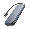 Anker A8347 - Hub chuyển đổi Anker USB C kiêm ổ cứng di động SSD 256Gb 4 in 1 có HDMI 4K, PD 100W, 2 Usb A