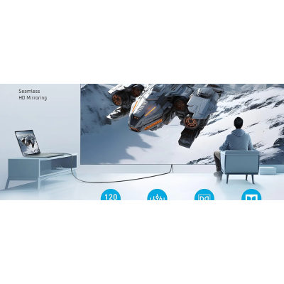 Anker A8741 - Dây cáp HDMI to HDMI Anker hỗ trợ 8K@60Hz, Ultra HD 4K@120Hz với HDMI 2.1, tốc độ cực cao 48Gbps - <div class="css-146c3p1 r-bcqeeo r-1ttztb7 r-qvutc0 r-37j5jr r-a023e6 r-16dba41 r-1adg3ll r-1b5gpbm r-a8ghvy" dir="ltr"><span class="css-1jxf684 r-bcqeeo r-1ttztb7 r-qvutc0 r-poiln3">Dây cáp HDMI Anker A8741 mang đến trải nghiệm hình ảnh đỉnh cao với hỗ trợ 8K@60Hz và 4K@120Hz, đáp ứng tiêu chuẩn HDMI 2.1. Tốc độ truyền tải cực cao 48Gbps đảm bảo hình ảnh mượt mà, âm thanh sống động với Dynamic HDR, eARC và Dolby Atmos. Sản phẩm bền bỉ, tương thích hoàn hảo với PlayStation 5, Xbox Series X, Samsung TVs và nhiều thiết bị khác.</span></div>