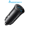 Anker A2741 - Tẩu sạc nhanh Anker Car Charger 2 cổng 1C1A 30W hỗ trợ PD/PPS sạc siêu nhanh