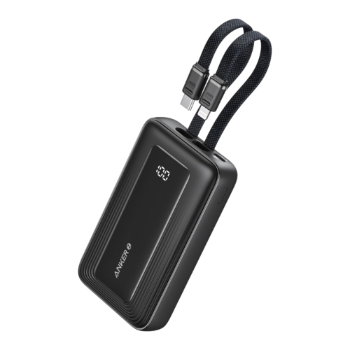 Anker A1680 - Pin dự phòng Anker Zolo 10000mah tích hợp dây cáp Type C 30W và Lightning 27W