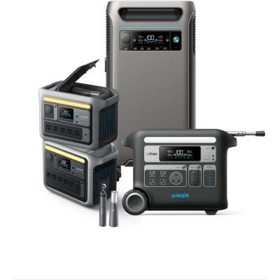Anker A1730 - Trạm Sạc Anker PowerHouse 2 400/388.8Wh 300W - <div class="css-146c3p1 r-bcqeeo r-1ttztb7 r-qvutc0 r-37j5jr r-a023e6 r-16dba41 r-1adg3ll r-1b5gpbm r-a8ghvy" dir="ltr"><span class="css-1jxf684 r-bcqeeo r-1ttztb7 r-qvutc0 r-poiln3">Trạm sạc Anker PowerHouse II 400 (A1730) dung lượng 388.8Wh, công suất 300W, tích hợp 8 cổng sạc đa năng gồm AC, USB-C 60W, USB-A, và DC. Sạc nhanh PowerIQ 3.0, hỗ trợ năng lượng mặt trời, pin 10 giờ. Nhỏ gọn, bền bỉ, có đèn LED, lý tưởng cho cắm trại, du lịch và tình huống khẩn cấp.</span></div>