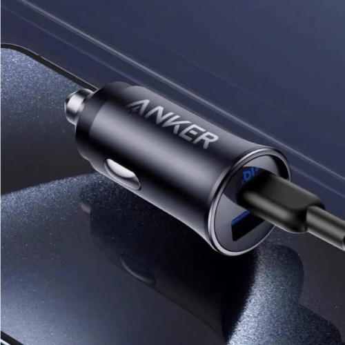 Anker A2741 - Tẩu sạc nhanh Anker Car Charger 2 cổng 1C1A 30W hỗ trợ PD/PPS sạc siêu nhanh - Tẩu sạc nhanh Anker A2741 là phụ kiện lý tưởng cho xe hơi với tổng công suất 30W, tích hợp 2 cổng (1 USB-C, 1 USB-A). Hỗ trợ công nghệ PD/PPS, sản phẩm mang đến khả năng sạc siêu nhanh, đặc biệt tối ưu cho iPhone 15/15 Pro và các thiết bị Samsung. Thiết kế nhỏ gọn (54,7 x 24 x 24mm) dễ dàng sử dụng trong mọi không gian xe. Công nghệ MultiProtect đảm bảo an toàn tuyệt đối khi sạc.