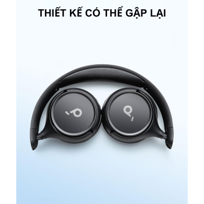 Anker A3012 - Tai nghe không dây chụp tai soundcore H30i | Hỗ trợ app | Pin khủng | Bluetooth 5.3 - <div class="css-146c3p1 r-bcqeeo r-1ttztb7 r-qvutc0 r-37j5jr r-a023e6 r-16dba41 r-1adg3ll r-1b5gpbm r-a8ghvy" dir="ltr"><span class="css-1jxf684 r-bcqeeo r-1ttztb7 r-qvutc0 r-poiln3">Tai nghe không dây chụp tai Anker A3012 Soundcore H30i mang đến âm thanh bass mạnh mẽ với driver 40mm, kết nối Bluetooth 5.3 ổn định và thời lượng pin lên đến 70 giờ. Hỗ trợ ứng dụng Soundcore để tùy chỉnh EQ, thiết kế gập gọn nhẹ chỉ 183g. Sạc nhanh 5 phút cho 4 giờ sử dụng, lý tưởng cho người dùng năng động.</span></div>