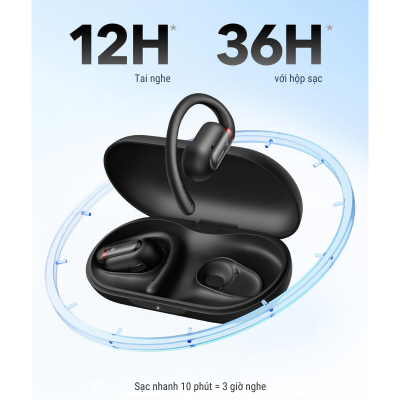 Anker A3873 - Tai nghe bluetooth Open-Ear Soundcore V30i thiết kế mở | Siêu gọn nhẹ | Chống nước IPX5 - <div class="css-146c3p1 r-bcqeeo r-1ttztb7 r-qvutc0 r-37j5jr r-a023e6 r-16dba41 r-1adg3ll r-1b5gpbm r-a8ghvy" dir="ltr"><span class="css-1jxf684 r-bcqeeo r-1ttztb7 r-qvutc0 r-poiln3">Tai nghe Bluetooth Anker A3873 Soundcore V30i với thiết kế tai mở siêu nhẹ, driver 14.2mm sinh học cho âm trầm mạnh mẽ. Chống nước IPX5, pin 12 giờ (36 giờ với hộp sạc), kết nối Bluetooth 5.3. Thoải mái, an toàn, tùy chỉnh EQ qua ứng dụng Soundcore, lý tưởng cho thể thao và di chuyển.</span></div>