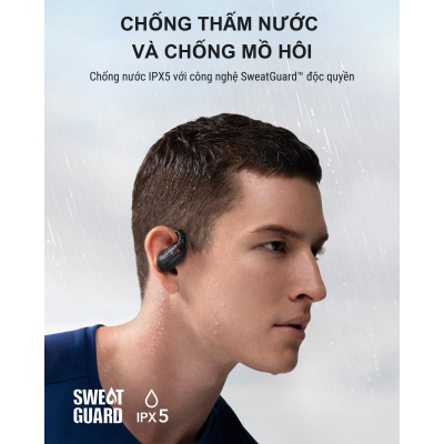 Anker A3873 - Tai nghe bluetooth Open-Ear Soundcore V30i thiết kế mở | Siêu gọn nhẹ | Chống nước IPX5 - <div class="css-146c3p1 r-bcqeeo r-1ttztb7 r-qvutc0 r-37j5jr r-a023e6 r-16dba41 r-1adg3ll r-1b5gpbm r-a8ghvy" dir="ltr"><span class="css-1jxf684 r-bcqeeo r-1ttztb7 r-qvutc0 r-poiln3">Tai nghe Bluetooth Anker A3873 Soundcore V30i với thiết kế tai mở siêu nhẹ, driver 14.2mm sinh học cho âm trầm mạnh mẽ. Chống nước IPX5, pin 12 giờ (36 giờ với hộp sạc), kết nối Bluetooth 5.3. Thoải mái, an toàn, tùy chỉnh EQ qua ứng dụng Soundcore, lý tưởng cho thể thao và di chuyển.</span></div>