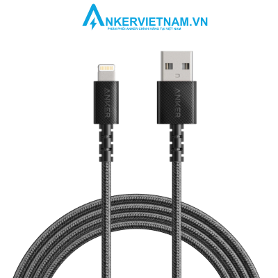 Cáp Sạc Nhanh Anker A8013 USB A to Lightning dài 1,8 mét