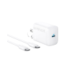 Bộ củ cáp sạc nhanh Anker 312 B2640 30W, kèm Cáp C to C dài 0.9m