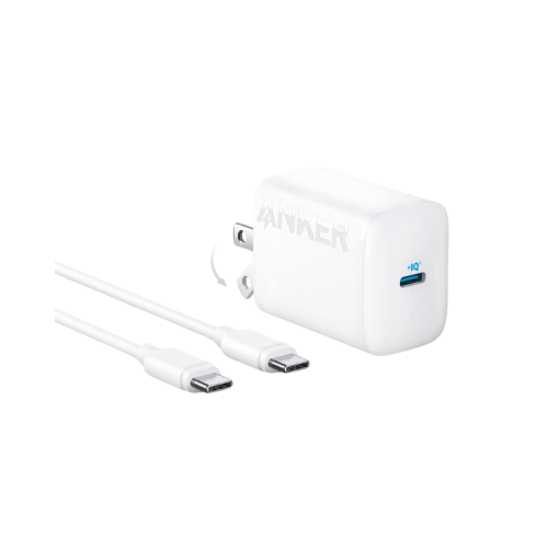Bộ củ cáp sạc nhanh Anker 312 B2640 30W, kèm Cáp C to C dài 0.9m