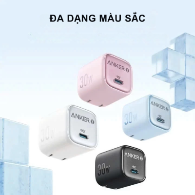 Củ sạc nhanh Anker Zolo A2698 30W 1 cổng USB-C - <div class="css-146c3p1 r-bcqeeo r-1ttztb7 r-qvutc0 r-37j5jr r-a023e6 r-16dba41 r-1adg3ll r-1b5gpbm r-a8ghvy" dir="ltr"><span class="css-1jxf684 r-bcqeeo r-1ttztb7 r-qvutc0 r-poiln3">Củ sạc nhanh Anker Zolo A2698 30W 1 cổng USB-C hỗ trợ PowerIQ 3.0, Power Delivery (PD) và Quick Charge, sạc nhanh iPhone 15 lên 50% trong 26 phút. Thiết kế nhỏ gọn, chân gập tiện lợi, dễ mang theo. Đảm bảo an toàn với hệ thống bảo vệ toàn diện, phù hợp cho nhiều thiết bị USB-C.</span></div>