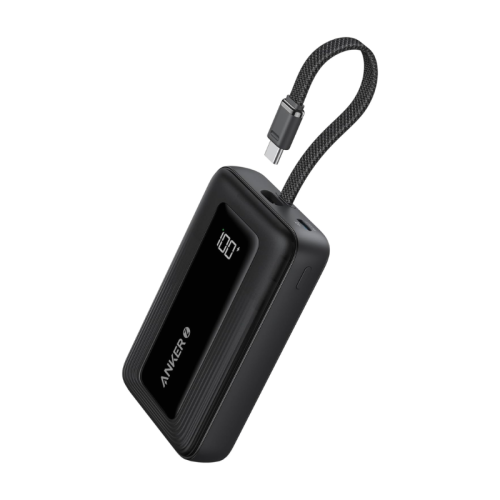 Pin Dự Phòng Anker Zolo 30W 10000mAh A1688 Tích Hợp Cáp Type C