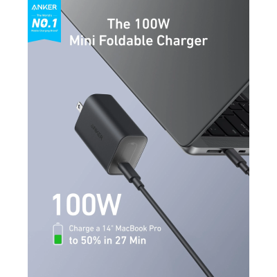 Anker Nano Charger 100W with USB C Cable A2148 5