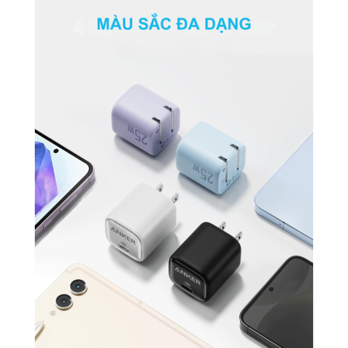 Củ Sạc nhanh Anker A2656 IQ3 25W Type C - Hình ảnh 6
