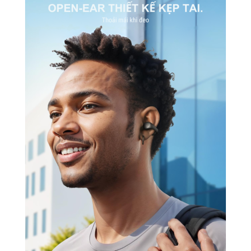 Tai nghe nhét tai Open ear Anker Soundcore C40i A3331, Thiết kế khớp nối linh hoạt, Điều khiển bằng nút bấm - Hình ảnh 2