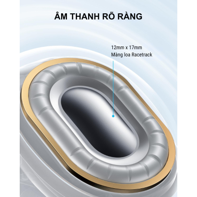 Tai nghe nhét tai Open ear Anker Soundcore C40i A3331, Thiết kế khớp nối linh hoạt, Điều khiển bằng nút bấm - <div class="css-146c3p1 r-bcqeeo r-1ttztb7 r-qvutc0 r-37j5jr r-a023e6 r-16dba41 r-1adg3ll r-1b5gpbm r-a8ghvy" dir="ltr"><span class="css-1jxf684 r-bcqeeo r-1ttztb7 r-qvutc0 r-poiln3">Tai nghe nhét tai mở Anker A3331 Soundcore C40i với thiết kế khớp nối linh hoạt, driver 12x17mm cho âm thanh rõ nét. Chống nước IPX4, pin 7 giờ (21 giờ với hộp sạc), Bluetooth 5.4, nút bấm điều khiển tiện lợi. Nhẹ, thoải mái, phù hợp cho thể thao và sử dụng hàng ngày.</span></div>