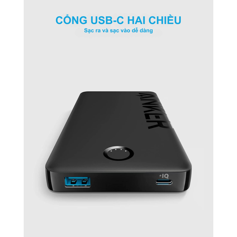 Anker A1334 - Pin Dự Phòng Anker 323 10000mAh 12W - <div class="css-146c3p1 r-bcqeeo r-1ttztb7 r-qvutc0 r-37j5jr r-a023e6 r-16dba41 r-1adg3ll r-1b5gpbm r-a8ghvy" dir="ltr"><span class="css-1jxf684 r-bcqeeo r-1ttztb7 r-qvutc0 r-poiln3">Pin dự phòng Anker A1334 – Anker 323 10000mAh 12W sở hữu thiết kế mỏng nhẹ, chỉ dày 17mm, dễ dàng mang theo mọi lúc mọi nơi. Với dung lượng 10000mAh, sản phẩm hỗ trợ sạc nhanh 12W qua cổng USB-C và USB-A, cho phép sạc đồng thời hai thiết bị. Vỏ chống cháy đạt chuẩn UL94 V-0 và lõi polymer cao cấp đảm bảo an toàn tuyệt đối khi sử dụng.</span></div>