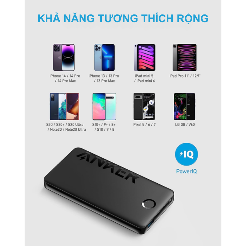 Anker A1334 - Pin Dự Phòng Anker 323 10000mAh 12W - <div class="css-146c3p1 r-bcqeeo r-1ttztb7 r-qvutc0 r-37j5jr r-a023e6 r-16dba41 r-1adg3ll r-1b5gpbm r-a8ghvy" dir="ltr"><span class="css-1jxf684 r-bcqeeo r-1ttztb7 r-qvutc0 r-poiln3">Pin dự phòng Anker A1334 – Anker 323 10000mAh 12W sở hữu thiết kế mỏng nhẹ, chỉ dày 17mm, dễ dàng mang theo mọi lúc mọi nơi. Với dung lượng 10000mAh, sản phẩm hỗ trợ sạc nhanh 12W qua cổng USB-C và USB-A, cho phép sạc đồng thời hai thiết bị. Vỏ chống cháy đạt chuẩn UL94 V-0 và lõi polymer cao cấp đảm bảo an toàn tuyệt đối khi sử dụng.</span></div>