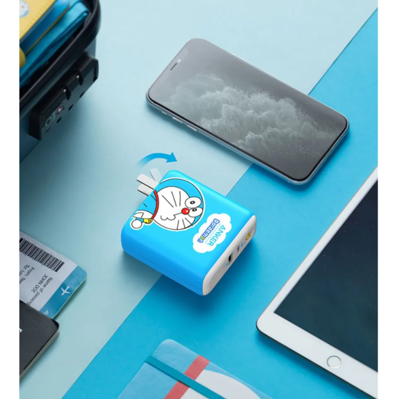 Anker A1624 - Củ Sạc Nhanh Kiêm Pin Dự Phòng Anker bản Doraemon 5.000mAh - Fusion Sạc Nhanh IQ3 PD 18w - <div class="css-146c3p1 r-bcqeeo r-1ttztb7 r-qvutc0 r-37j5jr r-a023e6 r-16dba41 r-1adg3ll r-1b5gpbm r-a8ghvy" dir="ltr"><span class="css-1jxf684 r-bcqeeo r-1ttztb7 r-qvutc0 r-poiln3">Anker A1624 bản Doraemon là sự kết hợp độc đáo giữa củ sạc nhanh và pin dự phòng 5.000mAh. Với công nghệ PowerIQ 3.0 và PD 18W, sản phẩm mang đến khả năng sạc nhanh vượt trội. Thiết kế nhỏ gọn, đáng yêu với hình ảnh Doraemon, dễ dàng mang theo mọi lúc mọi nơi. Phù hợp cho cả sạc tường và sạc di động, đáp ứng nhu cầu đa dạng của bạn.</span></div>