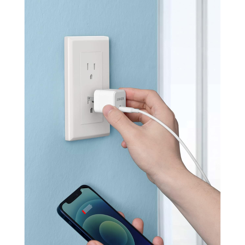Anker A2149 - Cốc sạc nhanh Anker Powerport III, PD Type-C, công suất 20W - <div class="css-146c3p1 r-bcqeeo r-1ttztb7 r-qvutc0 r-37j5jr r-a023e6 r-16dba41 r-1adg3ll r-1b5gpbm r-a8ghvy" dir="ltr"><span class="css-1jxf684 r-bcqeeo r-1ttztb7 r-qvutc0 r-poiln3">Anker A2149 – Cốc sạc nhanh Anker PowerPort III PD Type-C 20W với thiết kế siêu nhỏ gọn, sạc nhanh cho iPhone, Samsung, iPad. Công nghệ PowerIQ 3.0 tăng tốc sạc gấp 3 lần so với sạc thường. Tích hợp chân gập tiện lợi và bảo vệ an toàn MultiProtect, lý tưởng cho người dùng di động.</span></div>