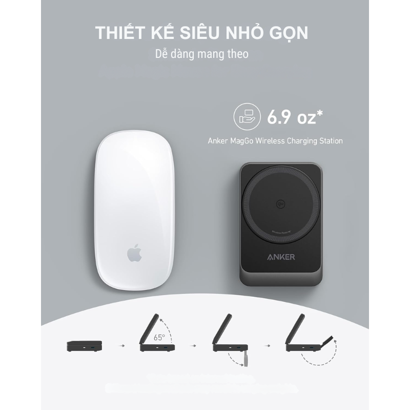 Anker A2557 - Đế sạc không dây 3in1 Anker MagGo 15W, kèm theo củ sạc USB-C 40W A2918 - <div class="css-146c3p1 r-bcqeeo r-1ttztb7 r-qvutc0 r-37j5jr r-a023e6 r-16dba41 r-1adg3ll r-1b5gpbm r-a8ghvy" dir="ltr"><span class="css-1jxf684 r-bcqeeo r-1ttztb7 r-qvutc0 r-poiln3">Anker A2557 – Đế sạc không dây 3in1 Anker MagGo 15W kèm củ sạc USB-C 40W A2918, sạc nhanh iPhone, Apple Watch, AirPods cùng lúc. Công nghệ Qi2 hỗ trợ MagSafe, sạc an toàn, hiệu quả. Thiết kế gập gọn, điều chỉnh góc linh hoạt, lý tưởng cho bàn làm việc hoặc di chuyển.</span></div>