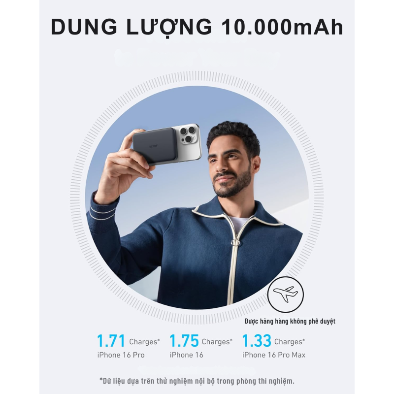 Pin sạc dự phòng Anker MagGo A1664 10000mah - <div class="css-146c3p1 r-bcqeeo r-1ttztb7 r-qvutc0 r-37j5jr r-a023e6 r-16dba41 r-1adg3ll r-1b5gpbm r-a8ghvy" dir="ltr"><span class="css-1jxf684 r-bcqeeo r-1ttztb7 r-qvutc0 r-poiln3">Pin sạc dự phòng Anker MagGo A1664 10000mAh là lựa chọn hoàn hảo cho người dùng hiện đại với thiết kế siêu mỏng, chỉ khoảng 15mm. Sản phẩm hỗ trợ sạc không dây Qi2 15W, sạc nhanh iPhone 15 Pro từ 0-50% trong 51 phút, cùng cổng USB-C 30W tiện lợi. Dung lượng lớn 10.000mAh đáp ứng nhu cầu sạc hàng ngày và khi di chuyển. Công nghệ ActiveShield™ đảm bảo an toàn tuyệt đối.</span></div>