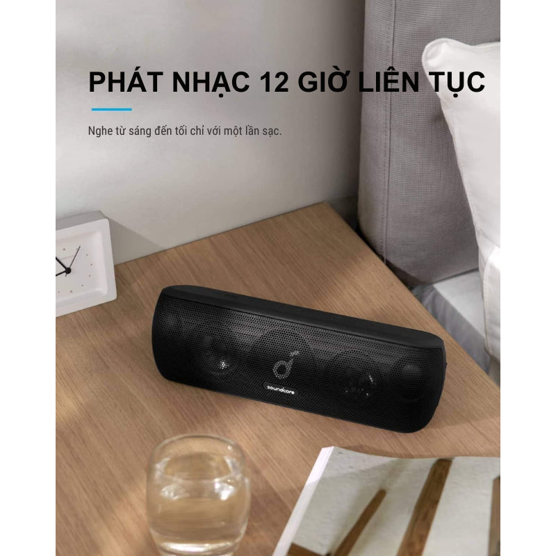 Anker A3116 - Loa Bluetooth không dây Anker Soundcore Motion+ (Motion Plus) 30w, chống nước, loa to - <div class="css-146c3p1 r-bcqeeo r-1ttztb7 r-qvutc0 r-37j5jr r-a023e6 r-16dba41 r-1adg3ll r-1b5gpbm r-a8ghvy" dir="ltr"><span class="css-1jxf684 r-bcqeeo r-1ttztb7 r-qvutc0 r-poiln3">Loa Bluetooth Anker A3116 Soundcore Motion+ mang đến âm thanh Hi-Res 30W mạnh mẽ với công nghệ Qualcomm aptX. Thiết kế chống nước IPX7 hoàn hảo cho mọi hoạt động ngoài trời. Thời lượng pin lên đến 12 giờ, kết nối Bluetooth 5.0 ổn định trong phạm vi 30m. Loa to, bass sâu, treble rõ nét, phù hợp cho mọi không gian.</span></div>