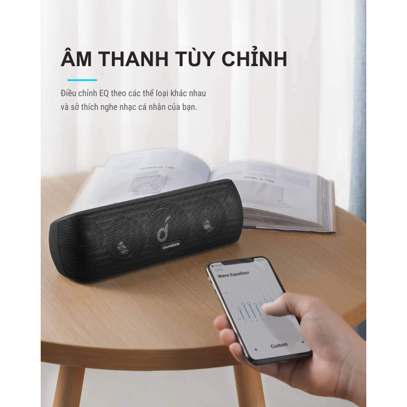 Anker A3116 - Loa Bluetooth không dây Anker Soundcore Motion+ (Motion Plus) 30w, chống nước, loa to - <div class="css-146c3p1 r-bcqeeo r-1ttztb7 r-qvutc0 r-37j5jr r-a023e6 r-16dba41 r-1adg3ll r-1b5gpbm r-a8ghvy" dir="ltr"><span class="css-1jxf684 r-bcqeeo r-1ttztb7 r-qvutc0 r-poiln3">Loa Bluetooth Anker A3116 Soundcore Motion+ mang đến âm thanh Hi-Res 30W mạnh mẽ với công nghệ Qualcomm aptX. Thiết kế chống nước IPX7 hoàn hảo cho mọi hoạt động ngoài trời. Thời lượng pin lên đến 12 giờ, kết nối Bluetooth 5.0 ổn định trong phạm vi 30m. Loa to, bass sâu, treble rõ nét, phù hợp cho mọi không gian.</span></div>
