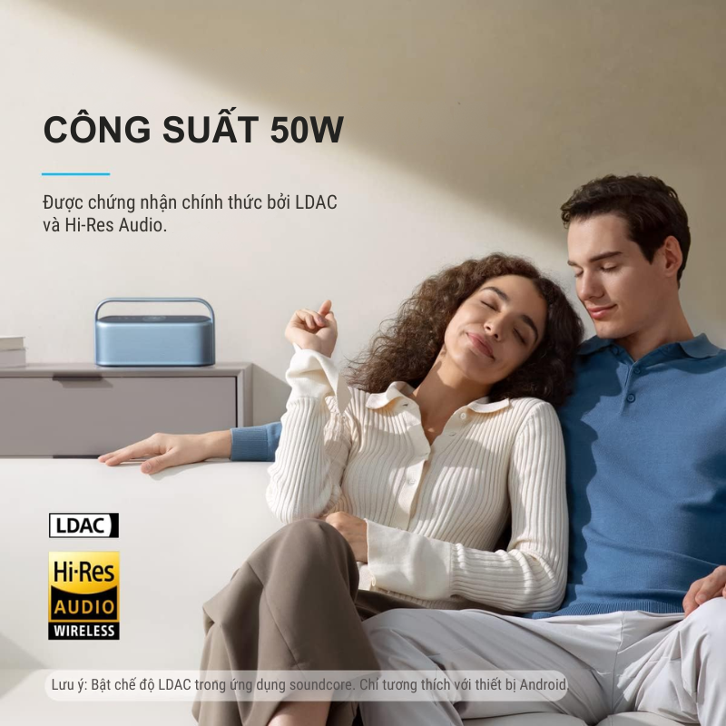 Anker A3130 - Loa Bluetooth Anker soundcore Motion X600 - <div class="css-146c3p1 r-bcqeeo r-1ttztb7 r-qvutc0 r-37j5jr r-a023e6 r-16dba41 r-1adg3ll r-1b5gpbm r-a8ghvy" dir="ltr"><span class="css-1jxf684 r-bcqeeo r-1ttztb7 r-qvutc0 r-poiln3">Loa Bluetooth Anker A3130 Soundcore Motion X600 mang đến âm thanh không gian Hi-Res 50W sống động, tích hợp công nghệ LDAC cho chất lượng vượt trội. Chống nước IPX7, pin 12 giờ, thiết kế tay cầm tiện lợi. Dễ dàng tùy chỉnh qua ứng dụng Soundcore, phù hợp mọi không gian.</span></div>