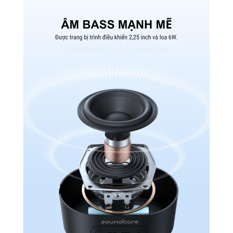 Anker A31A0 - Loa Bluetooth Anker Soundcore Pyro Mini - <div class="css-146c3p1 r-bcqeeo r-1ttztb7 r-qvutc0 r-37j5jr r-a023e6 r-16dba41 r-1adg3ll r-1b5gpbm r-a8ghvy" dir="ltr"><span class="css-1jxf684 r-bcqeeo r-1ttztb7 r-qvutc0 r-poiln3">Loa Bluetooth Anker A31A0 Soundcore Pyro Mini mang đến âm thanh 6W mạnh mẽ với công nghệ BassUp, tích hợp đèn LED đồng bộ nhạc. Chống nước IPX4, pin 10 giờ, kết nối Bluetooth 5.3 ổn định trong 20m. Nhỏ gọn, dễ mang theo, tùy chỉnh EQ và ánh sáng qua ứng dụng Soundcore.</span></div>