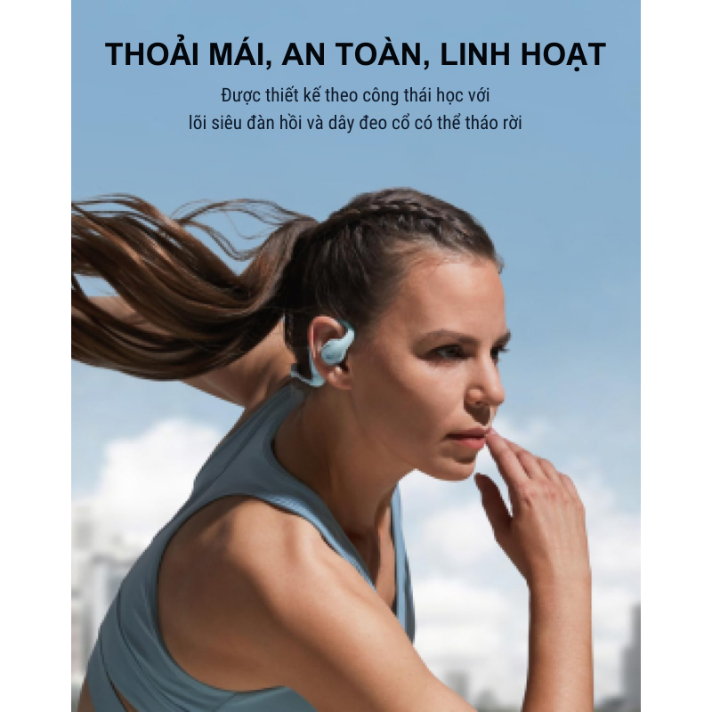 Anker A3871 - Tai nghe dẫn khí thể thao Bluetooth Anker Soundcore AeroFit Pro - <div class="css-146c3p1 r-bcqeeo r-1ttztb7 r-qvutc0 r-37j5jr r-a023e6 r-16dba41 r-1adg3ll r-1b5gpbm r-a8ghvy" dir="ltr"><span class="css-1jxf684 r-bcqeeo r-1ttztb7 r-qvutc0 r-poiln3">Tai nghe dẫn khí thể thao Bluetooth Anker A3871 Soundcore AeroFit Pro với thiết kế tai mở, driver 16.2mm phủ titanium cho âm thanh Hi-Res và bass mạnh mẽ. Chống nước IPX5, pin 14 giờ (46 giờ với hộp sạc), kết nối Bluetooth 5.3 và LDAC. Thoải mái, an toàn, tùy chỉnh qua ứng dụng Soundcore, lý tưởng cho thể thao.</span></div>