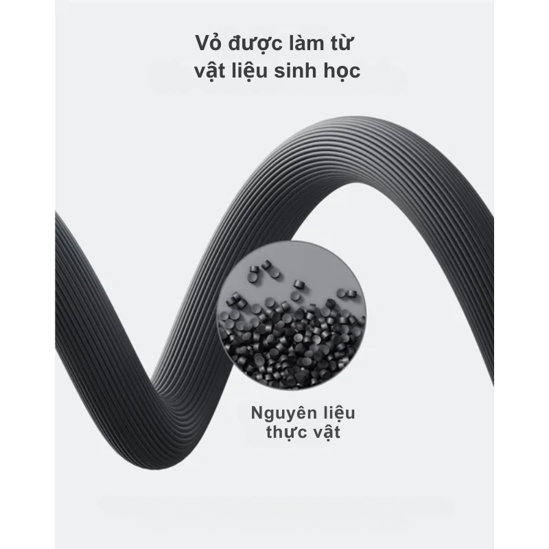 Anker A80F1 - Cáp sạc Anker 544 C to C, dài 0.9m, TPE Bio-Based - <div class="css-146c3p1 r-bcqeeo r-1ttztb7 r-qvutc0 r-37j5jr r-a023e6 r-16dba41 r-1adg3ll r-1b5gpbm r-a8ghvy" dir="ltr"><span class="css-1jxf684 r-bcqeeo r-1ttztb7 r-qvutc0 r-poiln3">Cáp sạc Anker A80F1 (544 C to C) dài 0.9m, chất liệu TPE Bio-Based thân thiện môi trường, được làm từ ngô và mía. Hỗ trợ sạc nhanh công suất tối đa 140W, tương thích với laptop, điện thoại, máy tính bảng USB-C. Độ bền vượt trội với khả năng chịu uốn cong 20.000 lần, đảm bảo sử dụng lâu dài.</span></div>