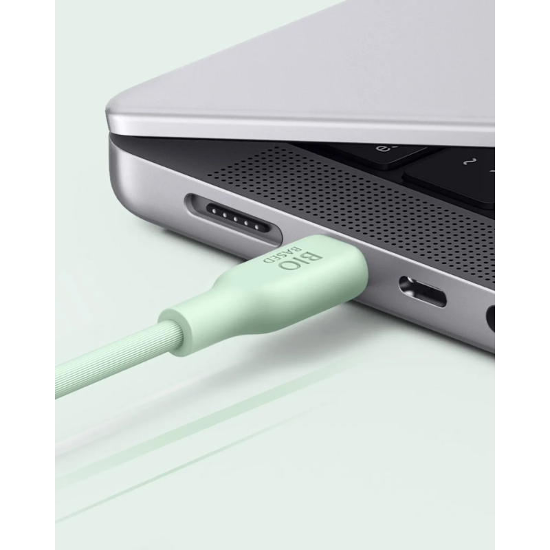 Anker A80F1 - Cáp sạc Anker 544 C to C, dài 0.9m, TPE Bio-Based - <div class="css-146c3p1 r-bcqeeo r-1ttztb7 r-qvutc0 r-37j5jr r-a023e6 r-16dba41 r-1adg3ll r-1b5gpbm r-a8ghvy" dir="ltr"><span class="css-1jxf684 r-bcqeeo r-1ttztb7 r-qvutc0 r-poiln3">Cáp sạc Anker A80F1 (544 C to C) dài 0.9m, chất liệu TPE Bio-Based thân thiện môi trường, được làm từ ngô và mía. Hỗ trợ sạc nhanh công suất tối đa 140W, tương thích với laptop, điện thoại, máy tính bảng USB-C. Độ bền vượt trội với khả năng chịu uốn cong 20.000 lần, đảm bảo sử dụng lâu dài.</span></div>