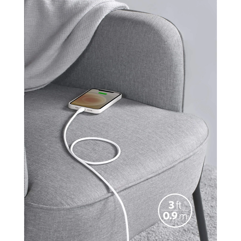 Anker A8662 - Cáp sạc nhanh Anker C to Lightning 0.9m, nhiều màu sắc, chống rối, sạc nhanh - <div class="css-146c3p1 r-bcqeeo r-1ttztb7 r-qvutc0 r-37j5jr r-a023e6 r-16dba41 r-1adg3ll r-1b5gpbm r-a8ghvy" dir="ltr"><span class="css-1jxf684 r-bcqeeo r-1ttztb7 r-qvutc0 r-poiln3">Cáp sạc nhanh Anker A8662 USB-C to Lightning 0.9m là lựa chọn hoàn hảo cho người dùng iPhone, iPad. Với thiết kế chống rối, nhiều màu sắc trẻ trung như Coral Pink, Lavender Grey, sản phẩm hỗ trợ sạc nhanh Power Delivery (PD) ấn tượng. Độ bền vượt trội, chịu được hơn 25.000 lần uốn cong, đảm bảo sử dụng lâu dài.</span></div>