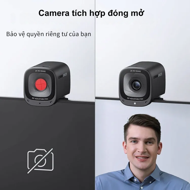 Anker A3369 - Webcam Anker PowerConf C200 2K, Độ phân giải lên đến 2K, lấy nét Auto, AI Noise Cancellation - <div class="css-146c3p1 r-bcqeeo r-1ttztb7 r-qvutc0 r-37j5jr r-a023e6 r-16dba41 r-1adg3ll r-1b5gpbm r-a8ghvy" dir="ltr"><span class="css-1jxf684 r-bcqeeo r-1ttztb7 r-qvutc0 r-poiln3">Anker A3369 – Webcam Anker PowerConf C200 2K mang đến chất lượng hình ảnh sắc nét với độ phân giải lên đến 2K. Tích hợp tính năng lấy nét tự động nhanh chóng và công nghệ AI Noise Cancellation, sản phẩm đảm bảo âm thanh rõ ràng, loại bỏ tạp âm hiệu quả. Với góc nhìn linh hoạt và thiết kế nhỏ gọn, đây là lựa chọn lý tưởng cho hội họp trực tuyến chuyên nghiệp.</span></div>