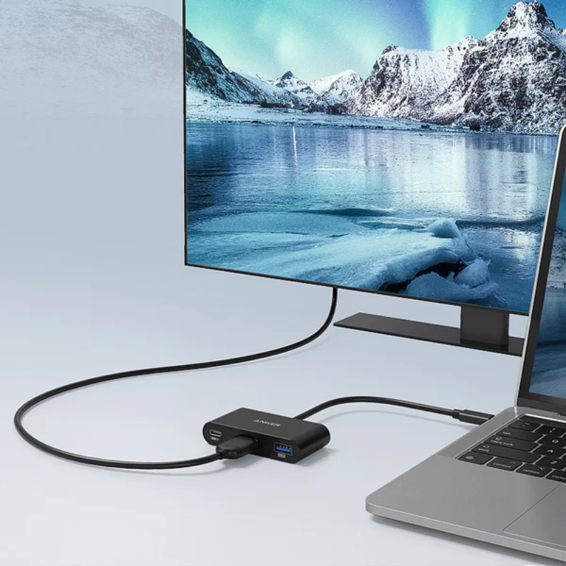 Anker A8339 – Hub 3 trong 1 USB-A 3.0, HDMI và USB Type-C hỗ trợ sạc PD - <div class="css-146c3p1 r-bcqeeo r-1ttztb7 r-qvutc0 r-37j5jr r-a023e6 r-16dba41 r-1adg3ll r-1b5gpbm r-a8ghvy" dir="ltr"><span class="css-1jxf684 r-bcqeeo r-1ttztb7 r-qvutc0 r-poiln3">Anker A8339 là bộ hub 3 trong 1 tiện lợi với cổng USB-A 3.0, HDMI và USB Type-C hỗ trợ sạc PD. Sản phẩm cho phép truyền dữ liệu tốc độ cao 5Gbps, xuất hình ảnh 4K@30Hz và sạc nhanh lên đến 100W (đầu ra 90W). Thiết kế nhỏ gọn, vỏ nhôm sang trọng, phù hợp cho công việc và giải trí. Tương thích với nhiều thiết bị như MacBook, iPad Pro, và laptop USB-C khác.</span></div>