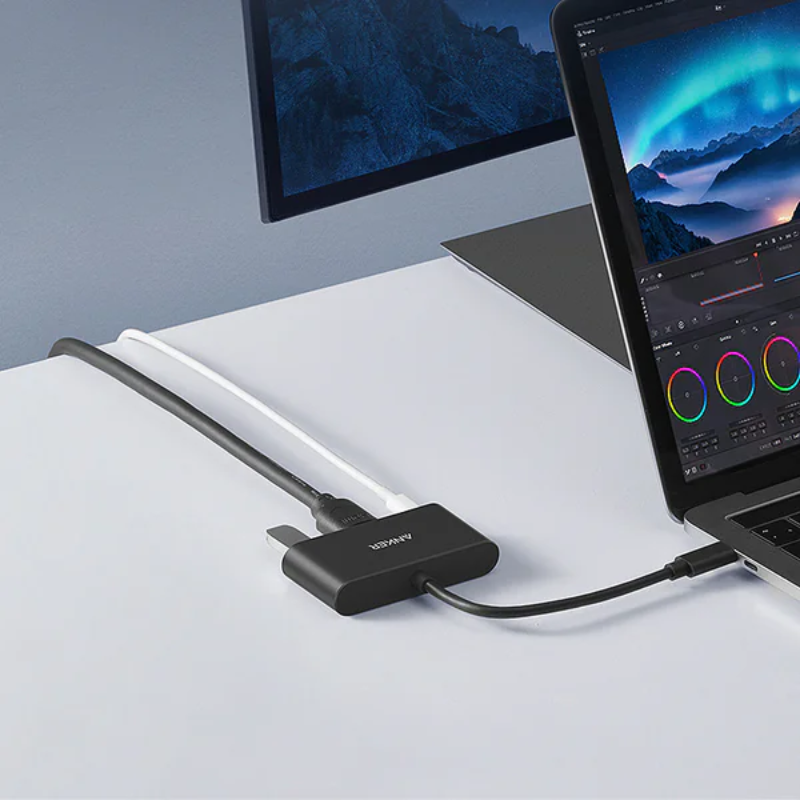 Anker A8339 – Hub 3 trong 1 USB-A 3.0, HDMI và USB Type-C hỗ trợ sạc PD - <div class="css-146c3p1 r-bcqeeo r-1ttztb7 r-qvutc0 r-37j5jr r-a023e6 r-16dba41 r-1adg3ll r-1b5gpbm r-a8ghvy" dir="ltr"><span class="css-1jxf684 r-bcqeeo r-1ttztb7 r-qvutc0 r-poiln3">Anker A8339 là bộ hub 3 trong 1 tiện lợi với cổng USB-A 3.0, HDMI và USB Type-C hỗ trợ sạc PD. Sản phẩm cho phép truyền dữ liệu tốc độ cao 5Gbps, xuất hình ảnh 4K@30Hz và sạc nhanh lên đến 100W (đầu ra 90W). Thiết kế nhỏ gọn, vỏ nhôm sang trọng, phù hợp cho công việc và giải trí. Tương thích với nhiều thiết bị như MacBook, iPad Pro, và laptop USB-C khác.</span></div>