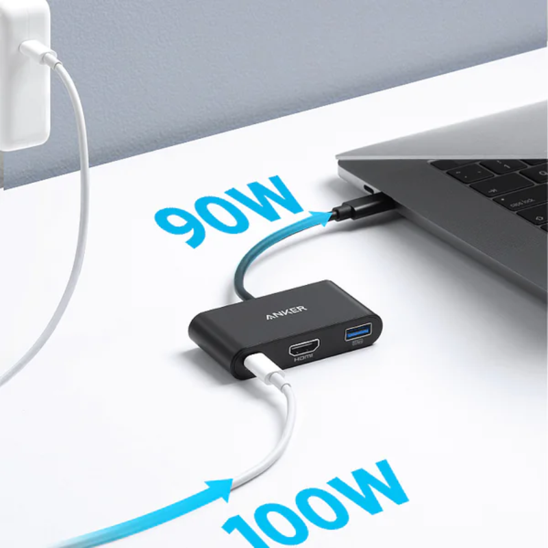 Anker A8339 – Hub 3 trong 1 USB-A 3.0, HDMI và USB Type-C hỗ trợ sạc PD - <div class="css-146c3p1 r-bcqeeo r-1ttztb7 r-qvutc0 r-37j5jr r-a023e6 r-16dba41 r-1adg3ll r-1b5gpbm r-a8ghvy" dir="ltr"><span class="css-1jxf684 r-bcqeeo r-1ttztb7 r-qvutc0 r-poiln3">Anker A8339 là bộ hub 3 trong 1 tiện lợi với cổng USB-A 3.0, HDMI và USB Type-C hỗ trợ sạc PD. Sản phẩm cho phép truyền dữ liệu tốc độ cao 5Gbps, xuất hình ảnh 4K@30Hz và sạc nhanh lên đến 100W (đầu ra 90W). Thiết kế nhỏ gọn, vỏ nhôm sang trọng, phù hợp cho công việc và giải trí. Tương thích với nhiều thiết bị như MacBook, iPad Pro, và laptop USB-C khác.</span></div>